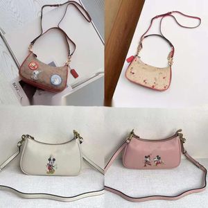 Moda nowe wydrukowane kobiety Tabby Torka projektantka hobo torka najwyższej jakości crossbody luksus haftowany ręczny tęczowy ramię w torbie pod pachami torba słodka beauty