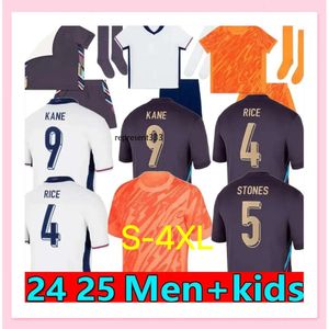 England Football Shirt 24 25 England Euro Cup Shirt Kane Sterling Greek Rashford Mount Bellingham National Football Mens Sycat Rip Peel Childrens Full Kit