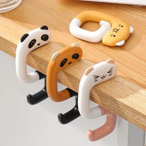 Hooks Hanging Decorative Bag Hook Cute Animal Punch-Free Wall Hanger Handbag Rack Portable Purse Holder