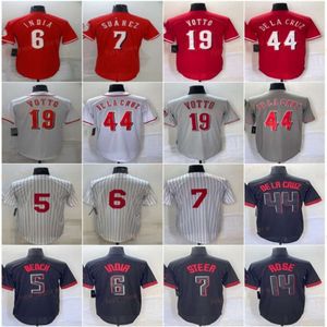 Jonathan India City Connect Baseball Jersey Joey Votto Tyler Stephenson Hunter Greene Elly de La Cruz Spencer Steel Matt McLain Хосе Барреро Алексис Диас Джейк Фрэйли