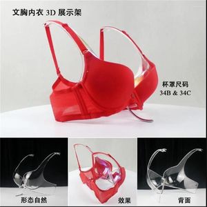 Decorative Plates 2024 8style Plastic Female Mannequin Body Cloth Display 34c Women Swimsuit Bikini Underwear Hanger Bra Bracket E093