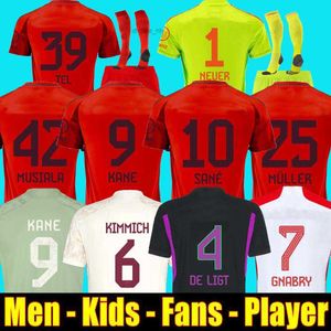 Koszulki piłkarskie 24 25 koszulka piłkarska sane 2024 koszula piłkarska Gorezka gnabry camisa de futebol Men Kits KITES KIMMICH FANS GRAW 50th Bayern Oktoberfest Kit Neuer Kan