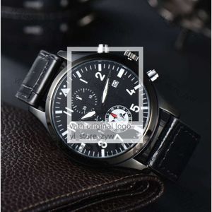 AAA QUALITY IWCITY MEN WATCH LUXURY MENS BIG PILOT WATCHES AUTO MECANICAL UHREN SUPER LUMINOUS DATE WATCHMEN LEATHER STRAP MONTRE LUXP ES MEN 4B4