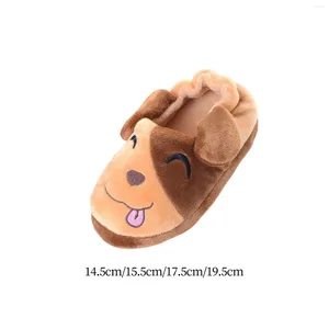 Slippers Animal Kid House Slip On Shoes Shopnip Puppy Plush Slipper