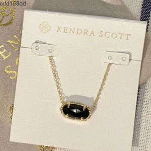 Pendant Necklaces Womens Designer Kendrascott Jewelry Ks Necklace Oval Female Collar Chain Female Necklace Fashion Classic Ladies Necklace Holiday Gifts