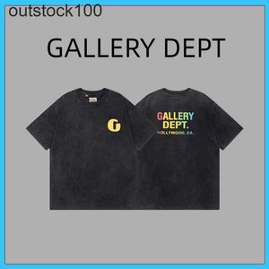 Gallerry Deept High end designer T shirts for Short sleeved Fashion Classic Letter Print Simple and Loose T-shirt Couple With 1:1 original labels