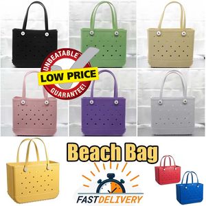 Sacchetti di spiaggia di grandi capacità donne uomini ascelle spalla tote in plastica in plastica borse borsetta Pochette hobo frizione esterno sacchetti per il fine settimana
