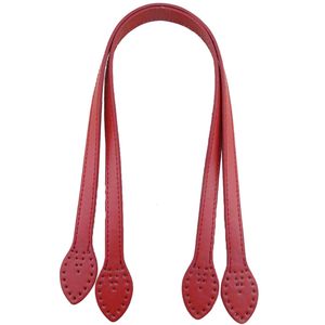 2pcs Beutelgürtel abnehmbarer PU Ledergriff Griff Dame Schulter DIY Ersatzzubehör Handtasche Bandband 61 cm 240429