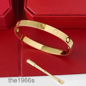 Projektant bransoletki biżuteria Złota Boguca Luxe moda stal ze stali nierdzewnej srebrna róża mankiet 4cz Diament dla damskiej kobiety męski prezent na imprezę bransoletki 0c3s
