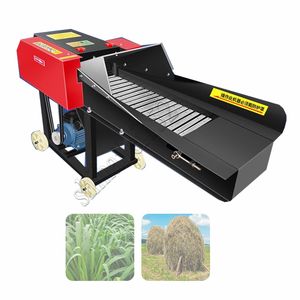 Electric Grass Shredder Forage Grass Chopper Farm Hay Chaff Cutter Livestock Feed Making Machine