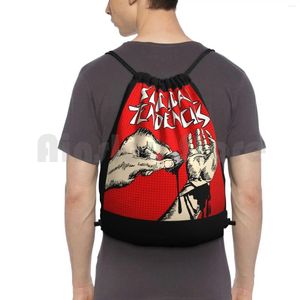 Backpack Hand Suicidal Band Tendencies Fight On Drawstring Bag Riding Climbing Gym