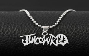 Hip Hop Rapper Juice Wrld Netclace Strand Chain chain Stainless Steel Letter Leglace Netlace Jewelry Fans Gift Femme Mujer Y03012436840