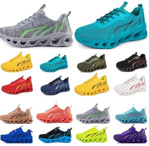 2024 Gai Spring Men Sapatos Correção de sapatos planos Bule de sola e cinza Novos modelos de cor de cor da moda esportes de tamanho grande A111910Casda