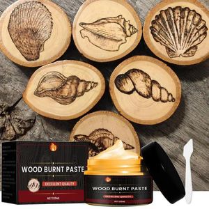 Tools Multifunctional Wood Burnt Paste Burning Gel For Combustion Wooden Crafts Making Tool Home DIY Decoration Supplies