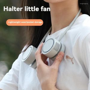 Вечеринка благосклонна Halterneck Lazy Outdoorless Bladeless Can хранить USB Mini Portable Mall Fan