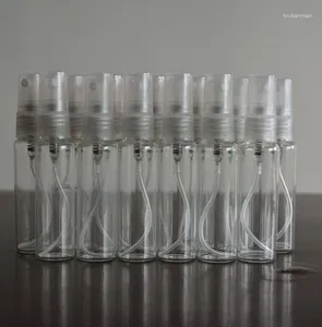 Storage Bottles 600pcs/lot Clear 10ml 1/3oz Refillable Spray Atomizer Glass Empty Scent Perfume Liquid Sample Bottle Wholesale Price