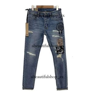 Jeans ksubi designer masculino jeans de hip how