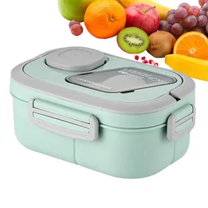 Dinnerware Leak-Proof Insulated Foods Jar Lunch Box Container For Fresh Sandwiches Salads And Fruits Storage Kids School Office