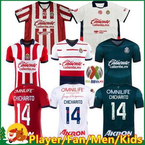 Futbol formaları 23 24 25 25 Chivas de Guadalajara Futbol Formaları 2024 Liga MX C Cowell Azaldivar Calderon Jmacias Chicharito Avega Erkek Kadınlar Kadın Çocuk Kit Futbol Gömlek Oyunu