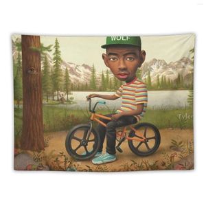 Tapestries Tyler Bike Tapestry Cute Decor Home And Comfort Aesthetic Wall Carpet