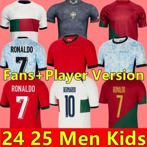 Koszulki piłkarskie 2024 Portuguesa Portugalia Koszulki piłkarskie Ruben Ronaldo Joao Portugieser 23 24 25 Portugalska koszula piłkarska Męs
