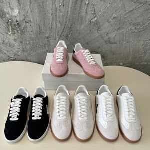 Luxury Designer Women Casual Shoes Straps Elegant Small White Shoes Low Top Skateboard Shoes Fashionable Comfort Women Board Shoes Storlek 34-40