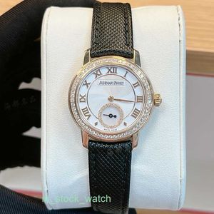 AAIP Watch Luxury Designer'dan Başlayan Kadın Saatler için 187000'de Fiyatlandırıldı Gül Altın Orijinal Elmas Kol saati Manuel Mekanik Saat 29mm