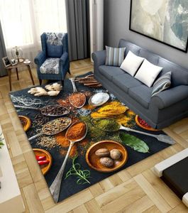 Dywany przyprawy i wzór stolika dywaniki dywaniki dywan dywan szlifierki do domu do sypialni do sypialni na zewnątrz Alfombra Dormi6430451