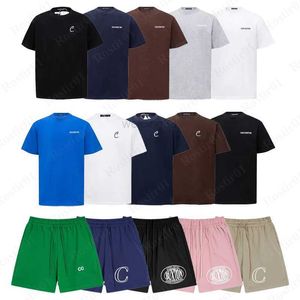 T-shirt maschile Cole Buxton Shorts Shorts for Men Shorts Women Green Grey Bianco Magliette Bianca Magni Donne Donne Classic Slogan Top Top con tag US Size S-XL6QQM