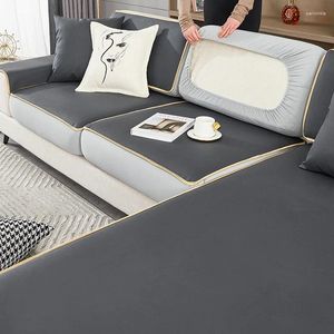 Coperture per sedie Tecnologia Cover di panna divano impermeabile Pieto L forma sedile Cuscolo elastico divano slipcover non slip Copertura completa