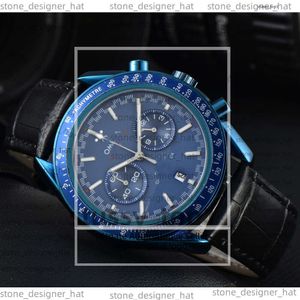 Sea Master 75. Sommer Blau 220.10.41.21.03.0005 AAA Uhren 41mm Männer Sapphire Glass 007 mit Kasten automatisch Mechaincal Jason007 Watch 05 OMG Watch Moon 89b5