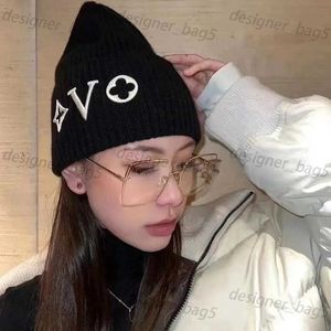 casquette cap Designer beanie Luxury Winter hat casquette knit bonnet men and women Warm cap wood Temperature Cold Cap Ski Caps golf cappello