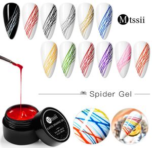 Mtssii 5ml Wire Drawing Nail Gel Lacquer Painting Gel Varnish Pulling Silk Spider Creative Nail Art Polish1746593