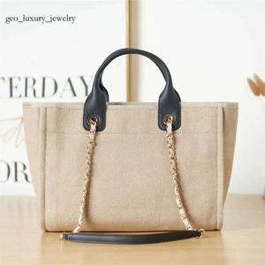 10A Mirror Quality Designer 1:1 Beach tote bags Canvas the large capacity woman shopping bag With box .c77