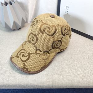 CUCCI baseball cap classic luxury designer original G Canvas Baseball Hat Italian fashion casual sun hat for men and women