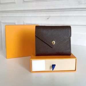 2022 Luxurys Wallet Designers Wallets clássicos de alta qualidade Sacos de cartão de crédito feminino Moda de milho uma variedade de estilos e cores AV 237Y