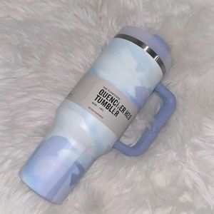 O apicultor H2.0 40 oz de caneca preta Chroma preta caneca de carro isolada aço inoxidável ardósia limpa quente e sereno pincelas de copos de alvo alvo neon branco preto estoque nos EUA