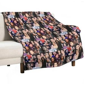 Cobertores Lana Parrilla Collage Trope Blange