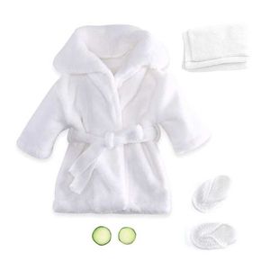 Set di abbigliamento in costume da asciugamano da bagno neonato e set di cetrioli POTO POTO PROPL2405