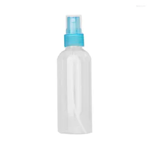 Lagringsflaskor 120 ml husdjur tomt påfyllningsbart schampo lotion med pumpdispenser reser lagring hårbalansbehållare