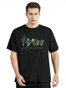 メンズTシャツもう1つの植物Tシャツ面白い庭師愛好家レディメンズ女性コットンシャツグラフィック特大のTシャツの服のトップス