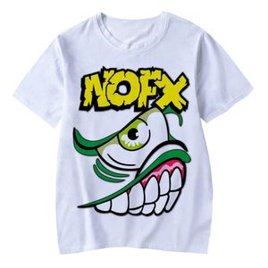 Nofx T-shirty Punk Rock Band 3D Print Streetwear Men Kobiety swobodny moda duży krótki rękaw T koszulka dla dzieci Tops Ubranie 240513