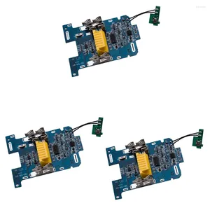 Placas decorativas 3pcs BL1830 -Bateria de bateria BMS PCB Charging Protection Board para 18V BL1815 BL1860 LXT400 BL1850