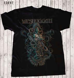 Men's T-Shirts Meshuggah - The reason for the violent size of metal band T-shirts Slp S to 7XL T240510