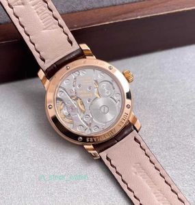 Aaip zegarek luksusowy projekt Women Watch Millennium Series 18K Rose Gold Oryginalny Diamond Manual Mechanical Women Watch