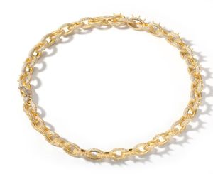 Mens Diamante Rivet chains O letter necklace Bracelet Hiphop diamond chain bracelet necklacescheap hiphop jewelerys Set NNT14117482151