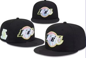 Los Angeles''Lakers''''Sball Caps 2023-24 Unisex Beyzbol Kapağı Snapback şapka Finalleri Şampiyonlar Soyunma Odası 9 Fifty Güneş Şapkası Nakış Bahar Yaz Kapağı Toptan Beanies B9