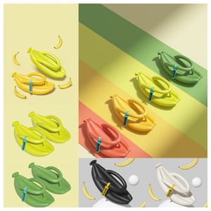 2024 Nuovi diapositive di design top sandalo pantofole banana sandali gai muli uomini donne pantaloncini verdi delle pannelli verdi sandali