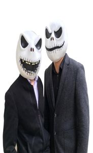 The Nightmare Before Christmas Jack Skellington Cosplay Mask Full Head Masks Latex Cartoon Carnival XMAS Party Costume Props 200924203345