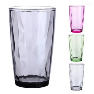 Tumblers Clear Mularable Tumbler Beverage Cup Color Restaurant Restaurant All-Clear Cups Dishwashme-Safe